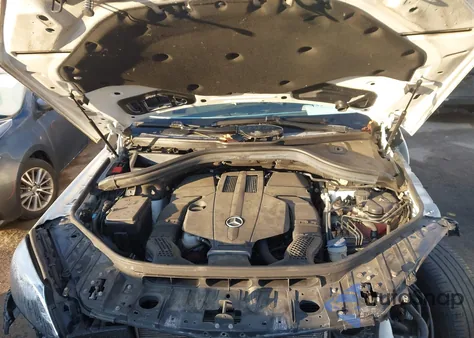 2017 Mercedes-Benz Gls 450 4Matic z USA, uszkodzony, nr VIN 4JGDF6EE3HA808562